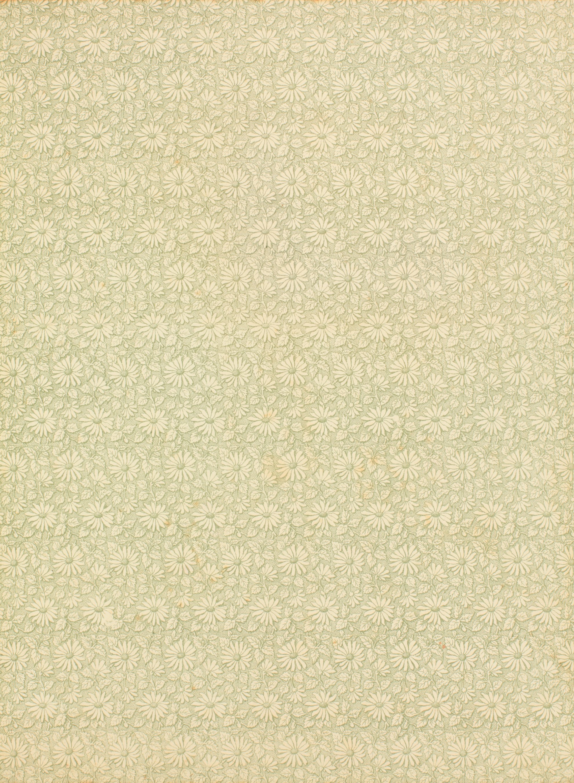 Old Floral Pattern Paper